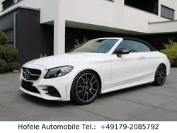 Polarweiss Gebraucht 2019 Mercedes C220 AMG Cabrio | 35.950 € (Fairer Preis)