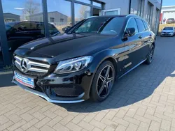 Ung. schwarz unilack Gebraucht 2018 Mercedes C180 AMG line Kombi | 24.950 € (Etwas zu teuer)