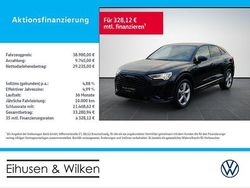 Schwarz Gebraucht 2021 Audi Q3 Sportback S-Line SUV | 38.980 € (Fairer Preis)