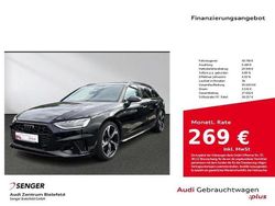 Mythosschwarz metallic Gebraucht 2023 Audi A4 S-Line Kombi | 30.780 € (Guter Preis)