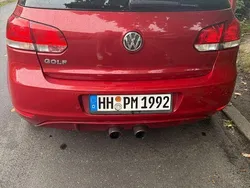 Rot Gebraucht 2009 VW Golf VI Highline Limousine | 4.500 € (Fairer Preis)