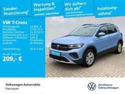 Clear blue metallic Gebraucht 2024 VW T-Cross Life SUV | 23.980 € (Fairer Preis)
