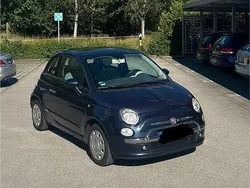 Blau Gebraucht 2008 Fiat 500 Lounge Kleinwagen | 3.000 € (Guter Preis)