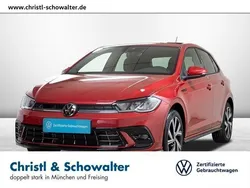 Kings red metallic Gebraucht 2023 VW Polo R-line Kleinwagen | 24.447 € (Fairer Preis)