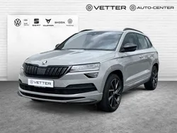 Grau Gebraucht 2021 Skoda Karoq SportLine SUV | 29.950 € (Guter Preis)