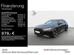 Mythosschwarz metallic Gebraucht 2021 Audi RS6 Sport Kombi | 95.890 € (Teuer)