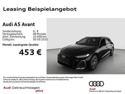 Schwarz Gebraucht 2024 Audi A5 S-Line Coupé | 47.713 € (Superpreis)
