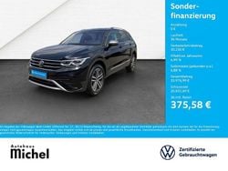 Schwarz Gebraucht 2022 VW Tiguan Allspace Elegance SUV | 30.230 € (Superpreis)
