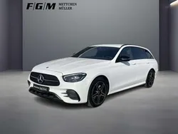 Unilack polarweiß Gebraucht 2023 Mercedes E300 AMG line Kombi | 48.970 € (Superpreis)