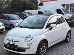 Bianco bianco/ bossa nova/calc Gebraucht 2012 Fiat 500 Lounge Cabrio | 5.450 € (Fairer Preis)