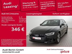 Mythosschwarz metallic Gebraucht 2024 Audi A4 Advanced Plus Limousine | 40.900 € (Teuer)
