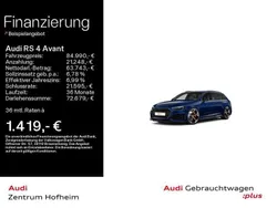 Navarrablau metallic Gebraucht 2024 Audi RS4 Ambiente Kombi | 84.990 € (Teuer)