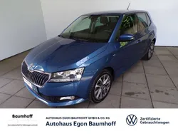 Blau Gebraucht 2021 Skoda Fabia Clever Limousine | 16.970 € (Teuer)