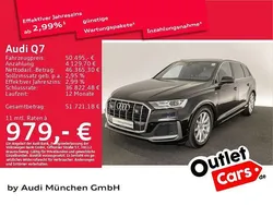 Orcaschwarz metallic Gebraucht 2021 Audi Q7 S-Line SUV | 50.495 € (Guter Preis)