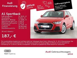 Progressivrot metallic Gebraucht 2024 Audi A1 Sportback Advanced Plus Kleinwagen | 21.810 € (Superpreis)