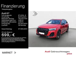 Rot Gebraucht 2024 Audi Q7 S-Line SUV | 87.450 € (Teuer)