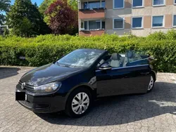 Schwarz Gebraucht 2014 VW Golf Cabriolet Cabrio | 13.000 € (Teuer)
