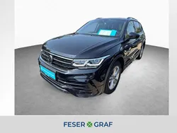 Deep black perleffekt Gebraucht 2024 VW Tiguan Allspace R-line SUV | 44.350 € (Fairer Preis)
