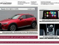 Rot Gebraucht 2019 Mazda CX-3 Sky SUV | 16.490 € (Fairer Preis)