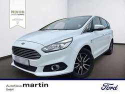 Weiss Gebraucht 2019 Ford S-MAX Titanium Van / Kleinbus | 19.990 € (Guter Preis)