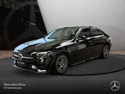 Schwarz Gebraucht 2023 Mercedes C200 AMG Limousine | 41.890 € (Fairer Preis)