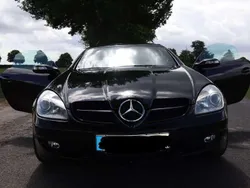 Schwarz Gebraucht 2005 Mercedes SLK200 Cabrio | 11.900 € (Etwas zu teuer)