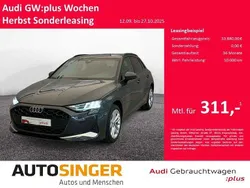 Manhattangrau metallic Gebraucht 2024 Audi A3 Sportback Advanced Plus Limousine | 33.880 € (Fairer Preis)