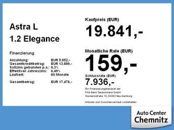 Blau Gebraucht 2021 Opel Astra Elegance Limousine | 19.841 € (Teuer)