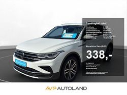 Pure white Gebraucht 2021 VW Tiguan Elegance SUV | 25.590 € (Fairer Preis)