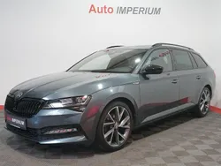 Grau Gebraucht 2021 Skoda Superb SportLine Kombi | 29.990 € (Fairer Preis)