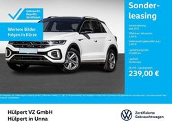 Pure white/schwarz Gebraucht 2024 VW T-Roc R-line SUV | 30.898 € (Fairer Preis)