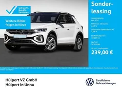 Pure white/schwarz Gebraucht 2024 VW T-Roc R-line SUV | 30.898 € (Guter Preis)