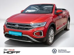 Kings red metallic schwarz Gebraucht 2024 VW T-Roc Cabriolet Style Cabrio | 30.475 € (Guter Preis)