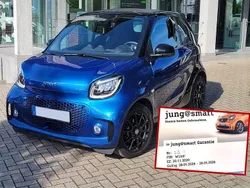 Blau Gebraucht 2021 Smart ForTwo Electric Drive Brabus Cabrio | 15.490 € (Fairer Preis)