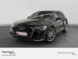 Mythosschwarz metallic Gebraucht 2024 Audi A6 S-Line Kombi | 60.180 € (Teuer)