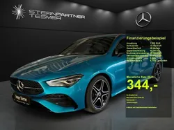 Blau Gebraucht 2023 Mercedes CLA200 Shooting Brake AMG Kombi | 30.700 € (Guter Preis)