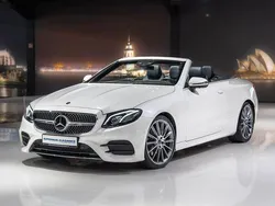 Weiß Gebraucht 2018 Mercedes E200 AMG line Cabrio | 36.980 € (Fairer Preis)