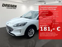 Weiss Gebraucht 2022 Ford Kuga Titanium SUV | 21.490 € (Guter Preis)