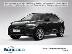 Mythosschwarz metallic (metallic) Gebraucht 2025 Audi Q8 Design SUV | 66.490 € (Etwas zu teuer)