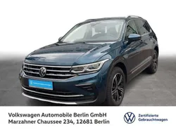 Nightshade blue metallic Gebraucht 2021 VW Tiguan Elegance SUV | 31.449 € (Superpreis)
