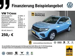 Blau Gebraucht 2024 VW T-Cross IQ Drive SUV | 23.888 € (Fairer Preis)