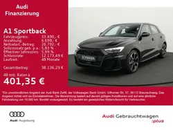 Mythosschwarz metallic Gebraucht 2023 Audi A1 S-Line Kleinwagen | 33.490 € (Teuer)