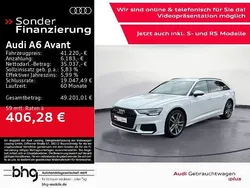 Gletscherweiß metallic Gebraucht 2023 Audi A6 Sport Kombi | 41.220 € (Fairer Preis)