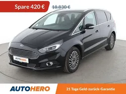 Schwarz Gebraucht 2019 Ford S-MAX Titanium Van / Kleinbus | 18.410 € (Fairer Preis)
