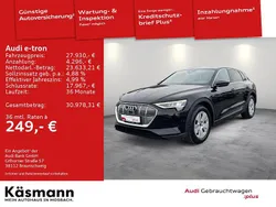 Brillantschwarz Gebraucht 2021 Audi e-tron Ambiente SUV | 27.930 € (Fairer Preis)