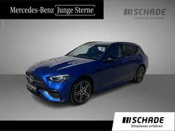 Blau Gebraucht 2024 Mercedes C300e AMG line Limousine | 45.650 € (Superpreis)