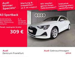 Weiß Gebraucht 2025 Audi A3 Advanced Limousine | 32.699 € (Superpreis)
