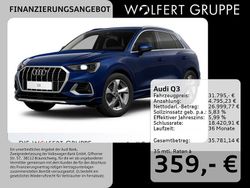 Navarrablau metallic Gebraucht 2023 Audi Q3 Advanced Plus SUV | 31.795 € (Guter Preis)