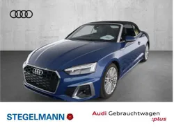 Ascariblau metallic Gebraucht 2024 Audi A5 Cabriolet S-Line Cabrio | 51.810 € (Etwas zu teuer)