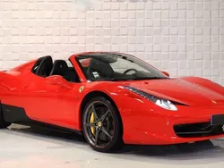 Rot Gebraucht 2012 Ferrari 458 Cabrio | 259.800 €